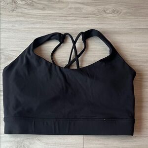 Adanola Black ULTIMATE Sports Bra with Strappy Back